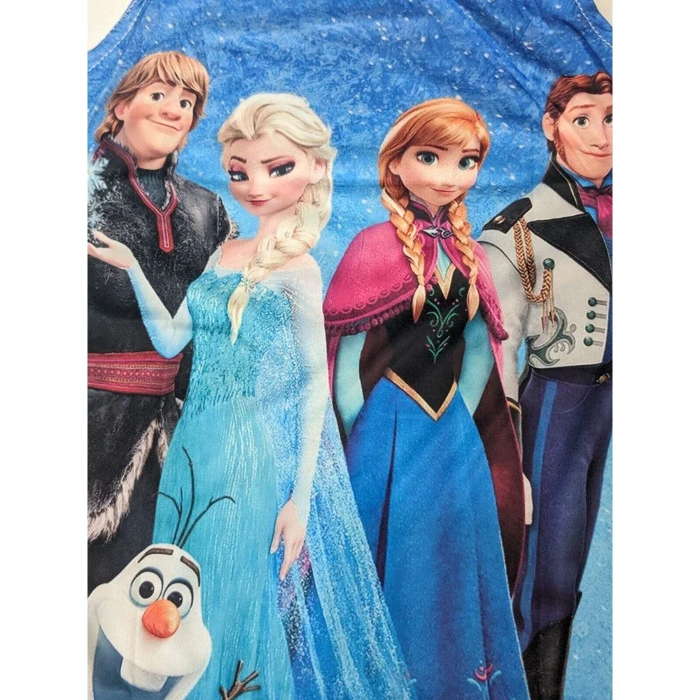 Frozen Dress Disney Girl's Anna Elsa 4T - Picture 8 of 10